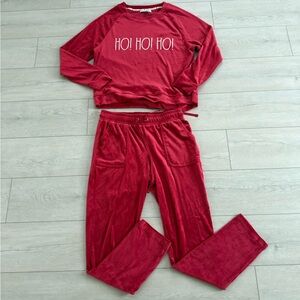 Rae Dunn Red Pajama Set